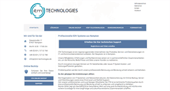 Desktop Screenshot of itm-technologies.de